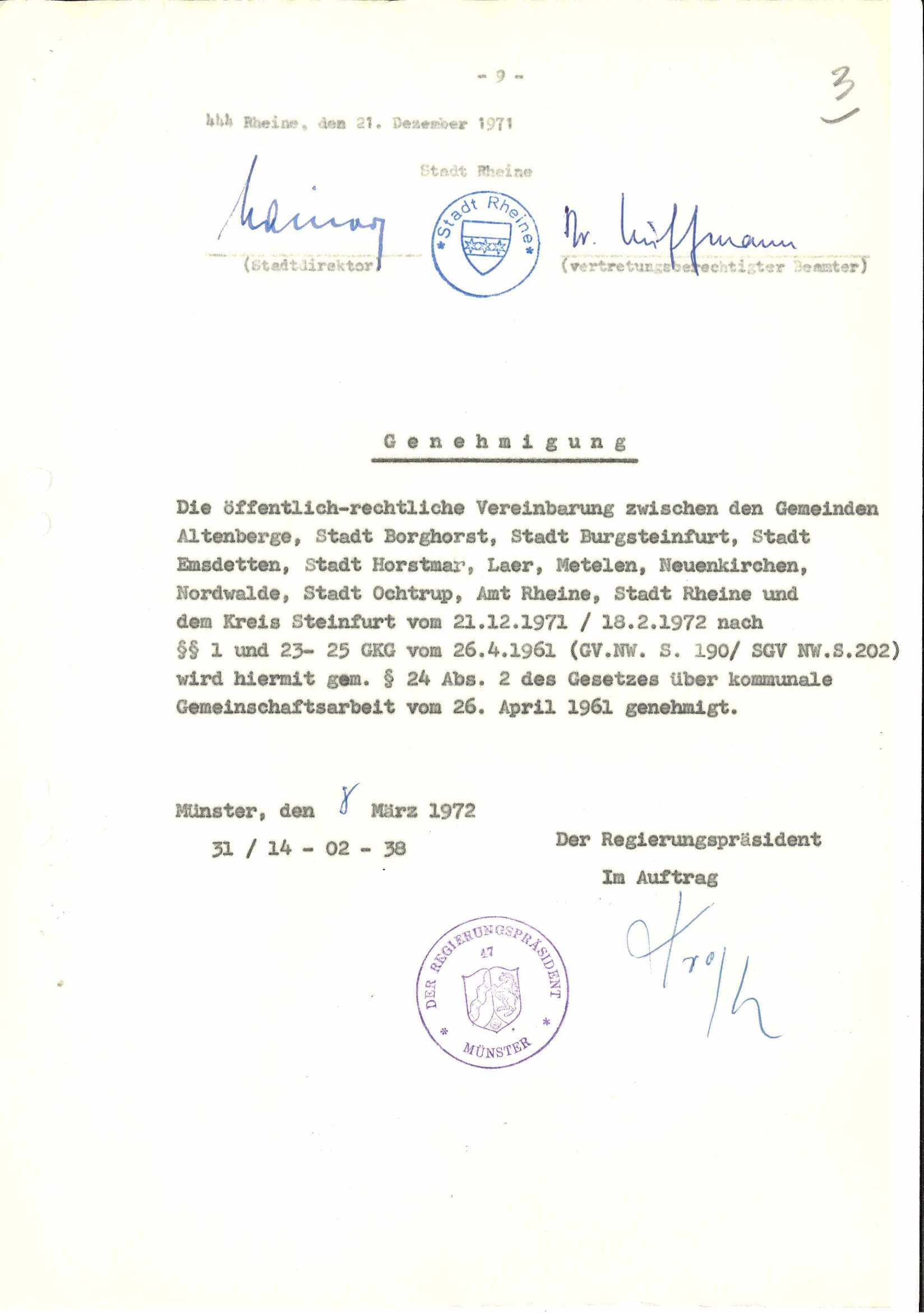 Vereinbarung über die Neuordnung des Unfallrettungswesens Vereinbarung über die Neuordnung des Unfallrettungswesens